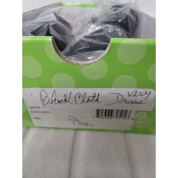 Madeline Eartha Black Fabric Heels - Size 9 M - Picture 9 of 10